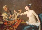Gerard van Honthorst The steadfast philosopher oil on canvas